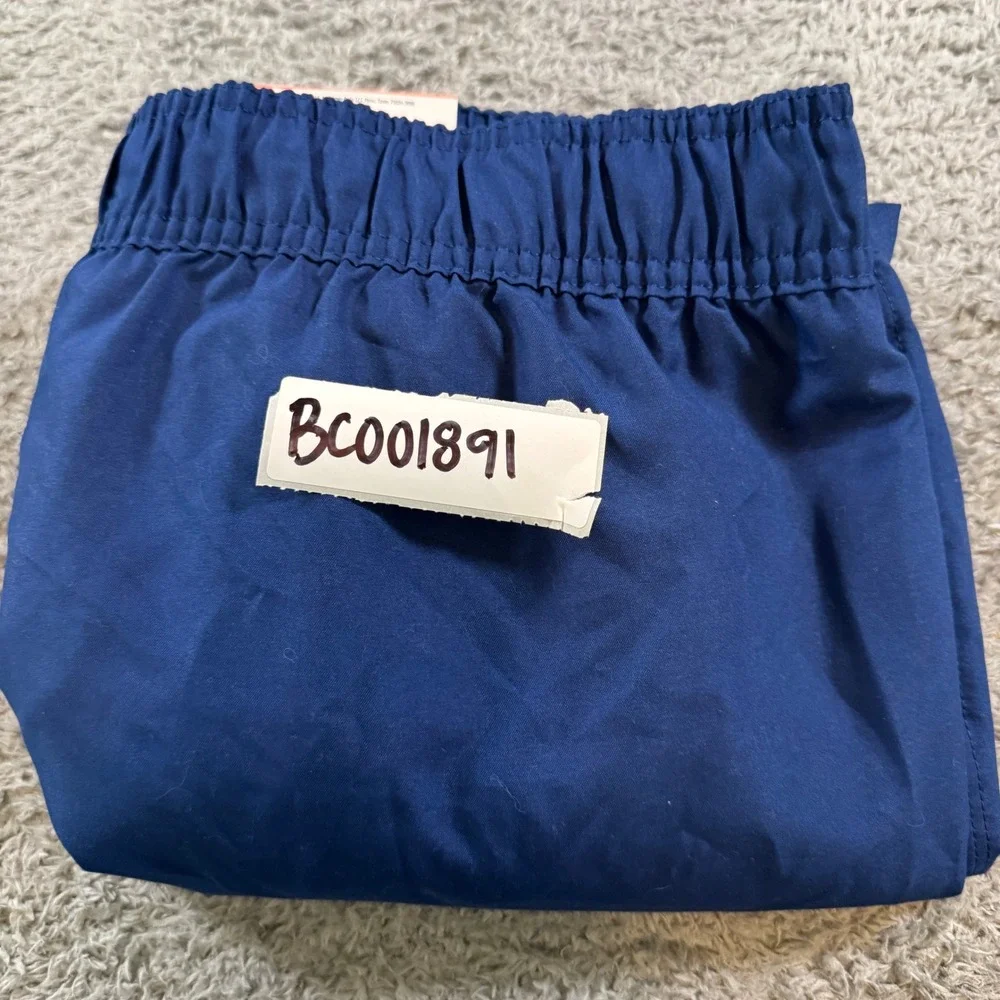 St John's Bay Mens Swim Shorts 4XLT Blue Cargo Pocket 11 Inseam UPF 50+ NEW